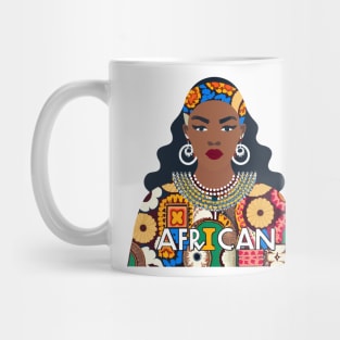 African Woman Mug